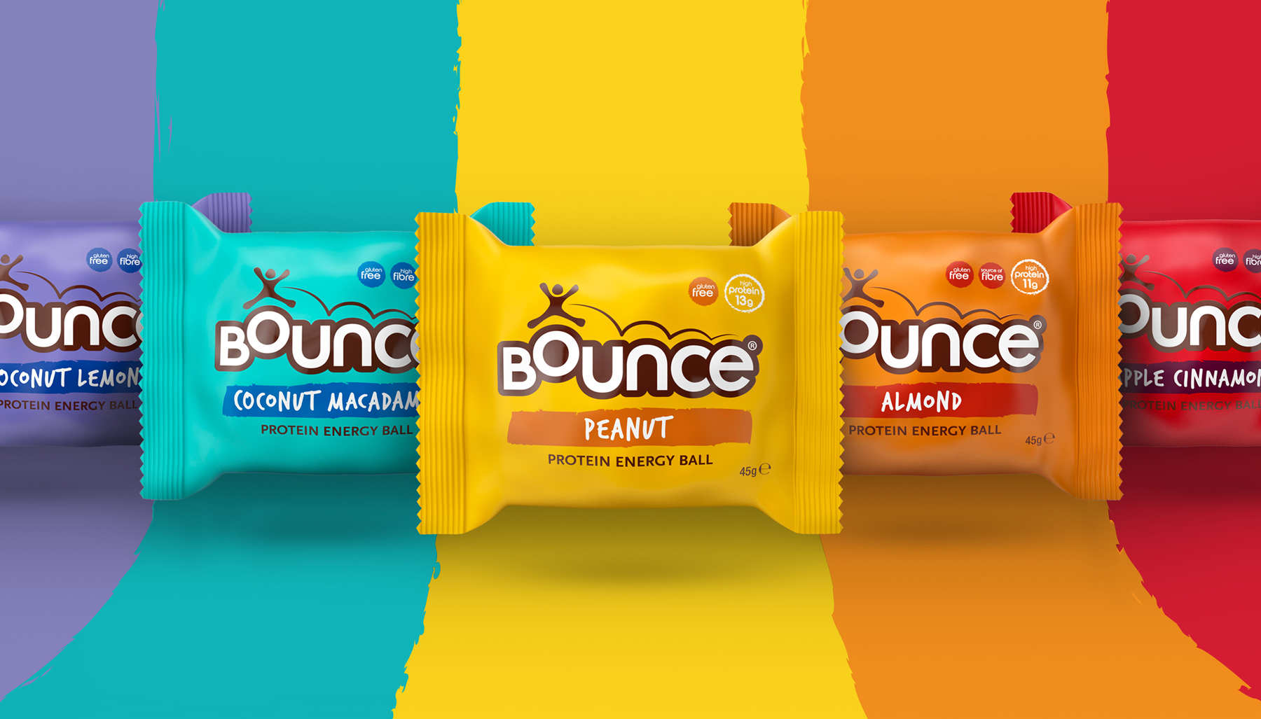 Award-winning packaging design for Bounce product range