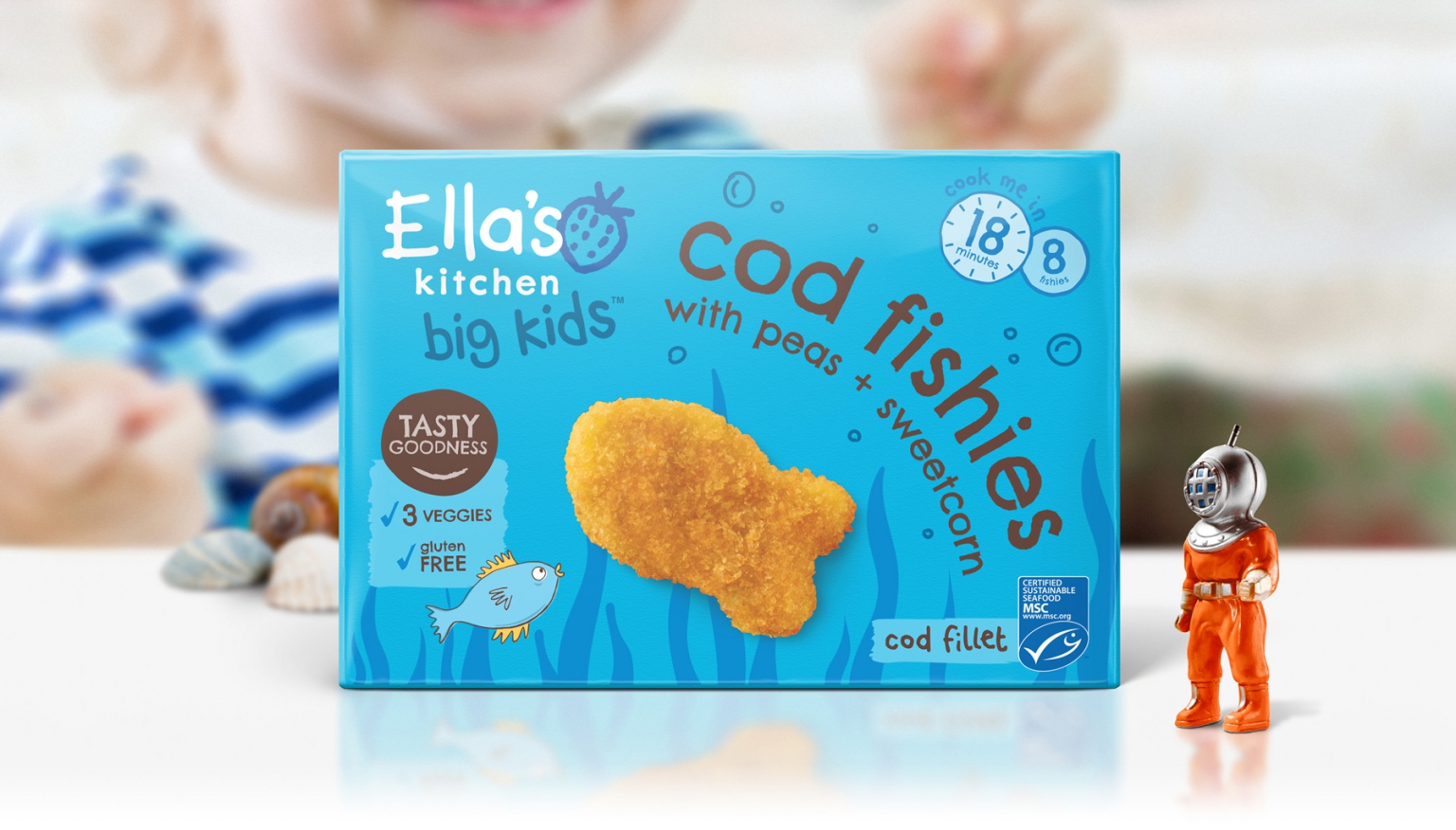 Brand identity for Ella’s Kitchen Big Kids range Work Biles Hendry